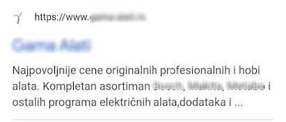 Individual Favicon snippeti prikazuju logo na SERP-u
